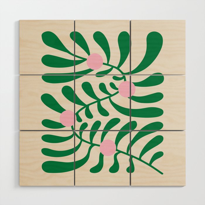 Summer Bloom: Matisse Day Edition Wood Wall Art Gallery Image 1