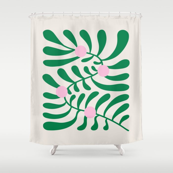 Summer Bloom: Matisse Day Edition Shower Curtain Gallery Image 1
