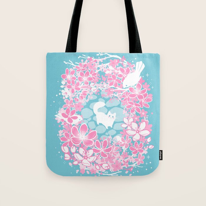 Spring Greeting Tote Bag Gallery Image 1