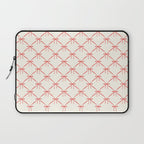 Bows & Ribbons Pattern II Red Laptop Sleeve Gallery Image 1