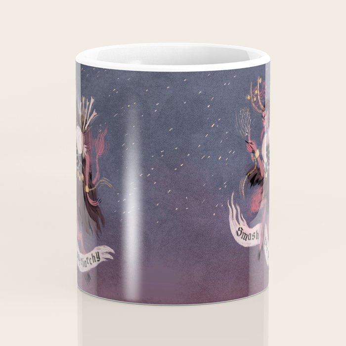 Krampus â Smash the Patriarchy Coffee Mug Gallery Image 4