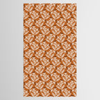Black Forest flowers terracotta Tablecloth Gallery Image 2