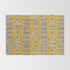 Handcut Geometry - Mustard Rug Gallery Image 2