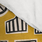 Handcut Geometry - Mustard Comforter Gallery Image 4