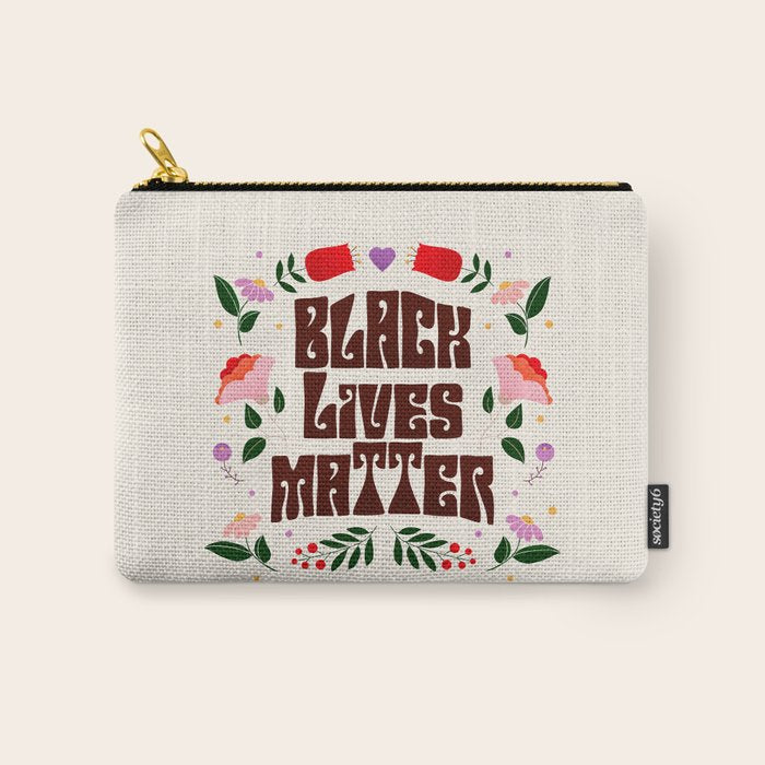 Black Lives Matter Carry All Pouch Gallery Image 1