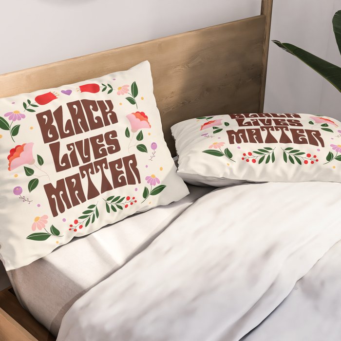 Black Lives Matter Pillow Sham Gallery Image 2