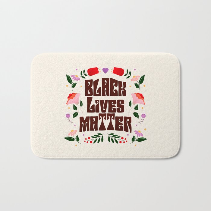 Black Lives Matter Bath Mat Gallery Image 1