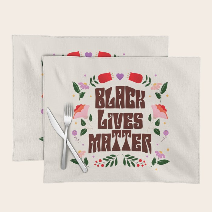 Black Lives Matter Placemat Gallery Image 1
