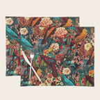 FLORAL AND BIRDS XVII Placemat Gallery Image 1