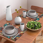 FLORAL AND BIRDS XVII Placemat Gallery Image 2