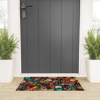 FLORAL AND BIRDS XVII Welcome Mat Gallery Image 3