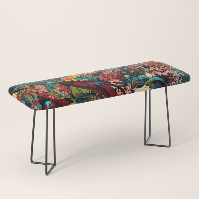 FLORAL AND BIRDS XVII Bench Gallery Image 1