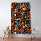 FLORAL AND BIRDS XVII Window Curtain Gallery Image 5