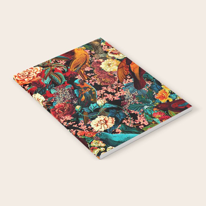 FLORAL AND BIRDS XVII Notebook Gallery Image 2