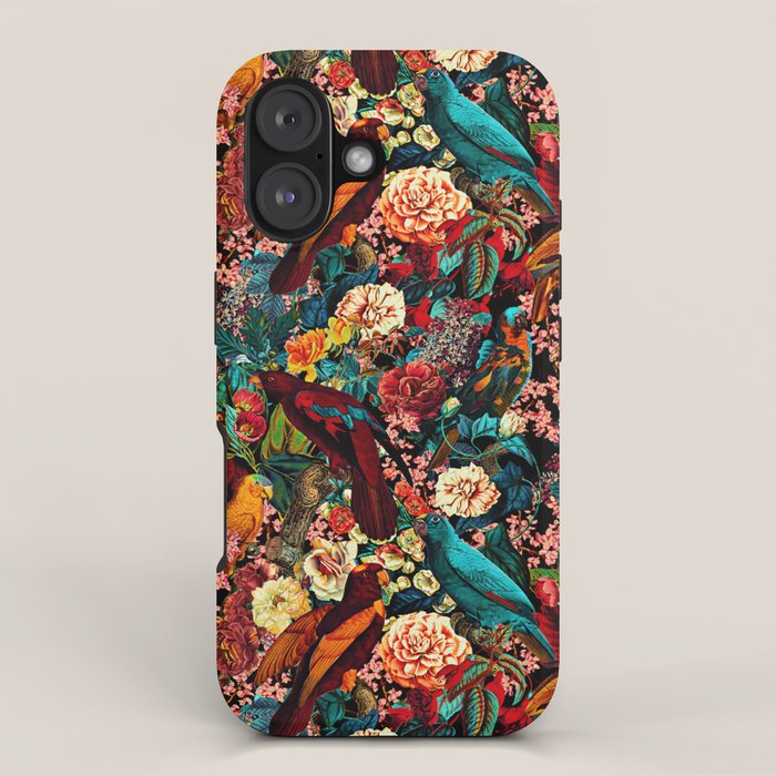 FLORAL AND BIRDS XVII iPhone Case Gallery Image 1