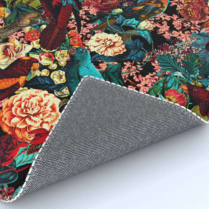 FLORAL AND BIRDS XVII Rug Gallery Image 4