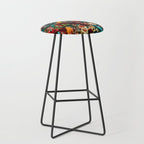 FLORAL AND BIRDS XVII Stool Gallery Image 1