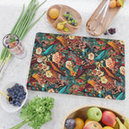 FLORAL AND BIRDS XVII Cutting Board Gallery Image 2