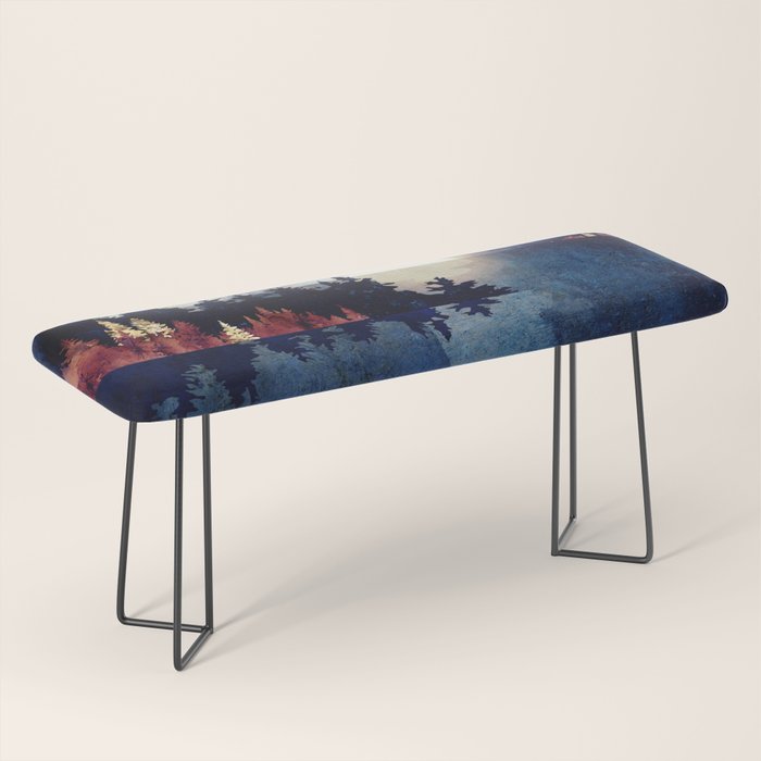 Autumn Moon Reflection Bench Gallery Image 1