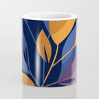 Scorpio Dark Abstract Botanical Coffee Mug Gallery Image 4