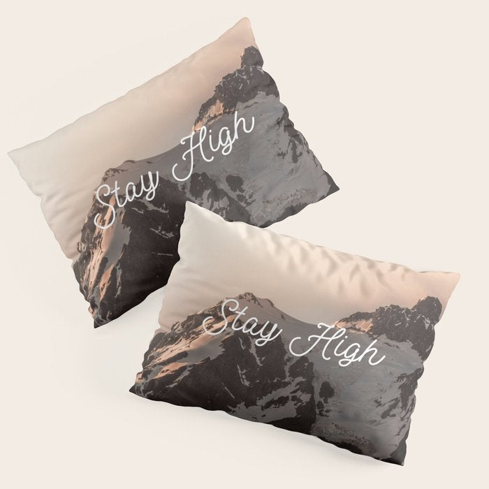 Stay High - Mt Shuksan Pillow Sham Gallery Image 1