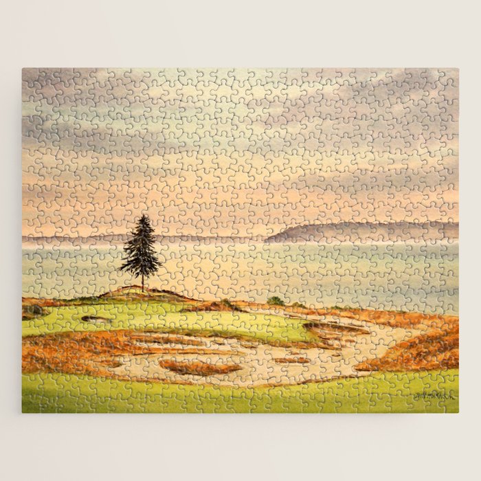 Chambers Bay Golf Course 15th Hole Jigsaw Puzzle Gallery Image 1