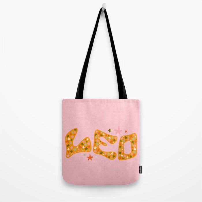Starry Leo Tote Bag Gallery Image 2