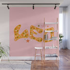 Starry Leo Wall Mural Gallery Image 1