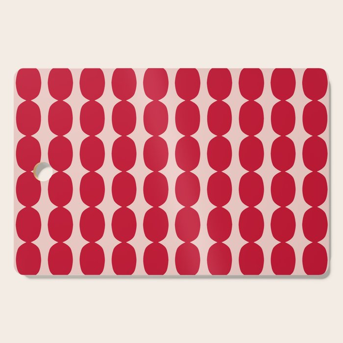 Cherry and Strawberry Cream Puff Bubble Chain Cutting Board Gallery Image 1