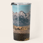 Grand Teton National Park Autumn Aspen Landscape Travel Mug Gallery Image 3