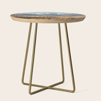 Grand Teton National Park Autumn Aspen Landscape Side Table Gallery Image 1