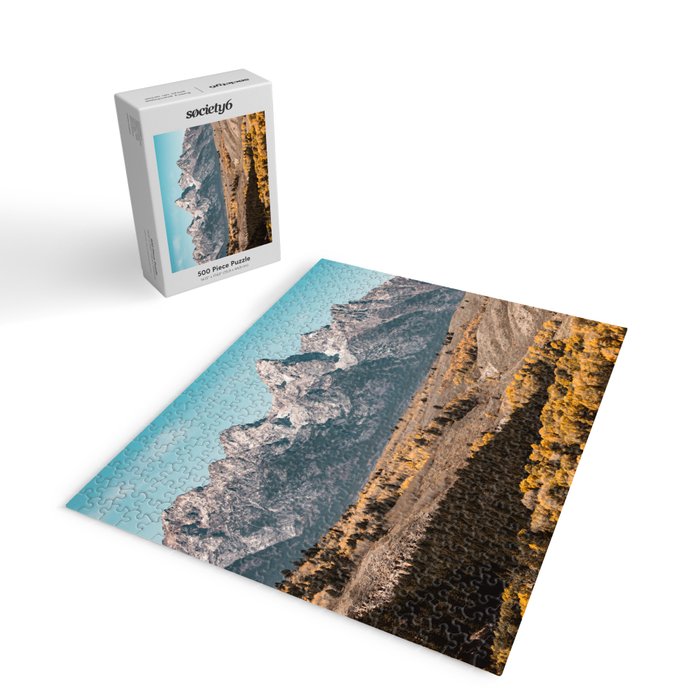Grand Teton National Park Autumn Aspen Landscape Jigsaw Puzzle Gallery Image 2