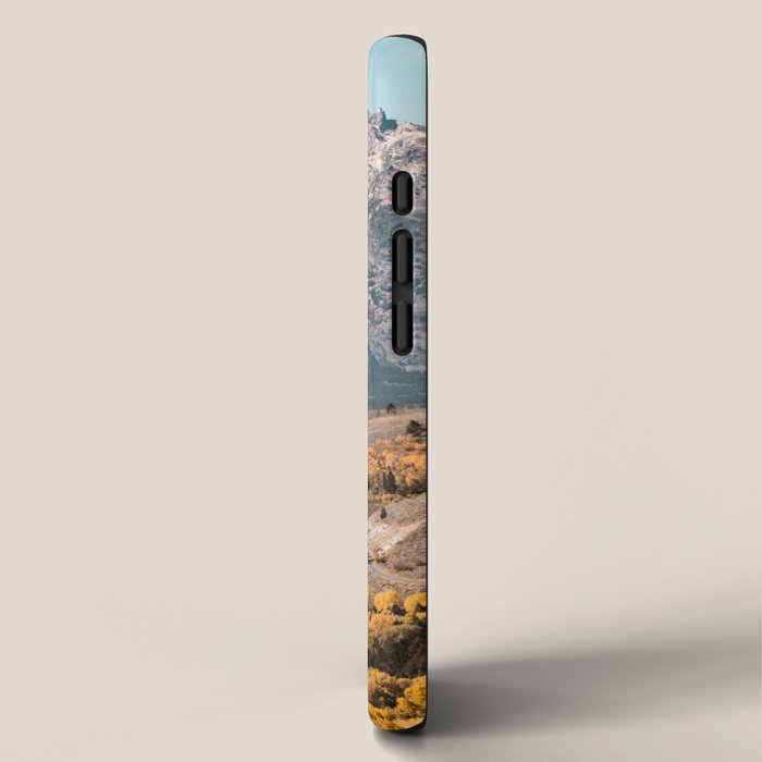 Grand Teton National Park Autumn Aspen Landscape iPhone Case Gallery Image 2