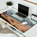 Grand Teton National Park Autumn Aspen Landscape Desk Mat Gallery Image 2