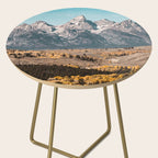 Grand Teton National Park Autumn Aspen Landscape Side Table Gallery Image 2