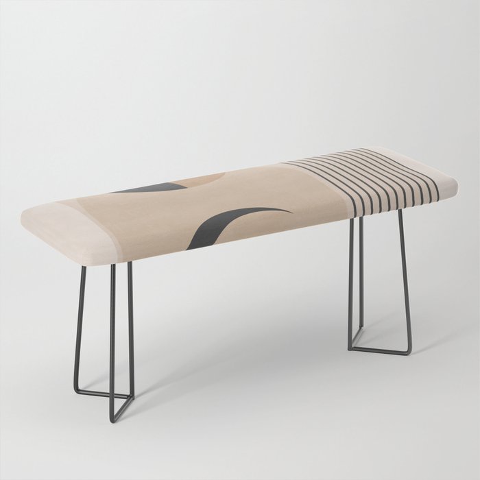Minimal Geometric Shapes 120 Bench Gallery Image 1