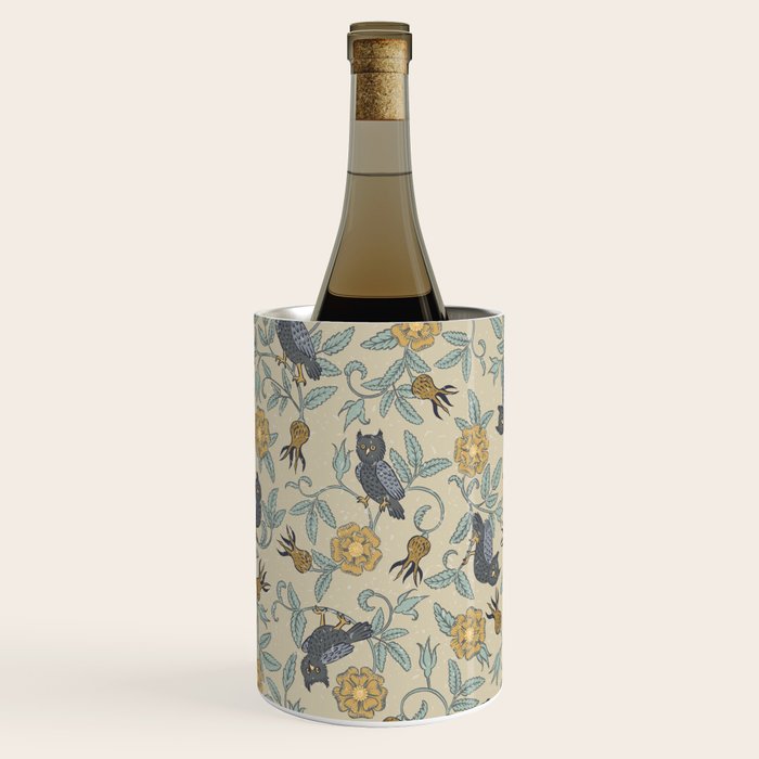 Tudor Owls in Grey Wine Chiller Gallery Image 1