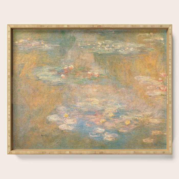 Water Lilies Claude Monet 1908 Serving Tray Gallery Image 1