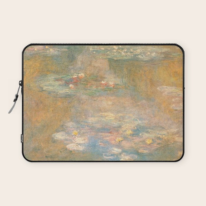 Water Lilies Claude Monet 1908 Laptop Sleeve Gallery Image 1