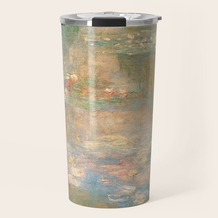 Water Lilies Claude Monet 1908 Travel Mug Gallery Image 1