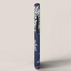 Toile de Jouy Vintage French Navy Blue & White iPhone Case Gallery Image 2