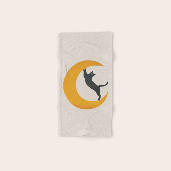 Moon and Cat Towels Gallery Image 1