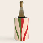 Mid Century Modern Retro Christmas Lounge Pattern Wine Chiller Gallery Image 1