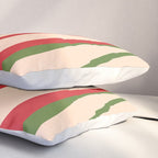 Mid Century Modern Retro Christmas Lounge Pattern Pillow Sham Gallery Image 3