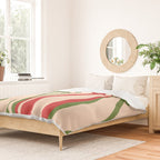 Mid Century Modern Retro Christmas Lounge Pattern Duvet Cover Gallery Image 2