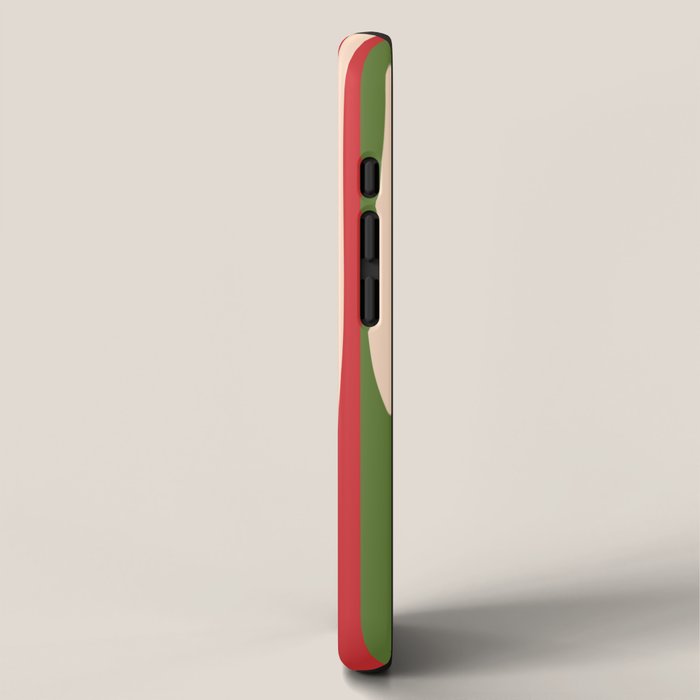 Mid Century Modern Retro Christmas Lounge Pattern iPhone Case Gallery Image 2