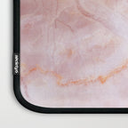 Rose Quartz Pink Marble Laptop Sleeve Gallery Image 3