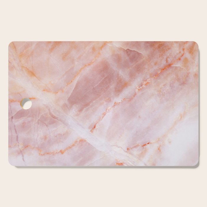 Rose Quartz Pink Marble Cutting Board Gallery Image 1