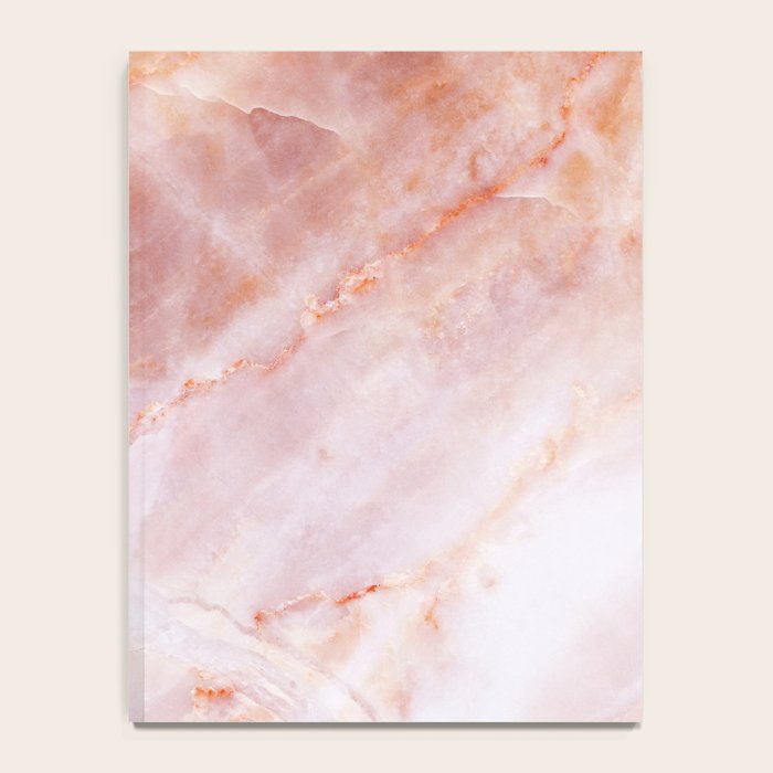 Rose Quartz Pink Marble Notebook Gallery Image 4