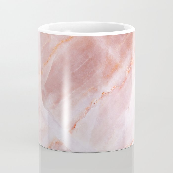 Rose Quartz Pink Marble Coffee Mug Gallery Image 4